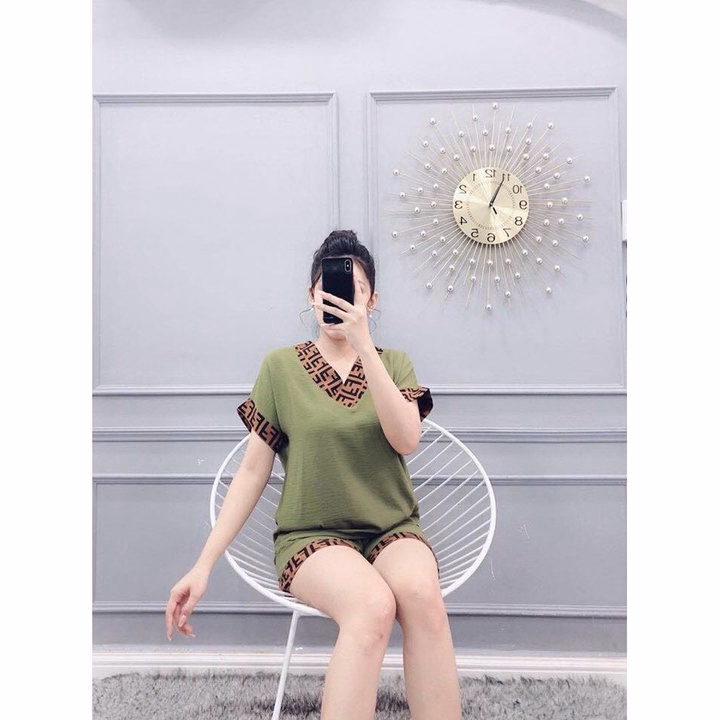 Set Bộ Cotton Đùi Phối Viền Dễ Thương Gk1 - Be Yourself - Ảnh 8