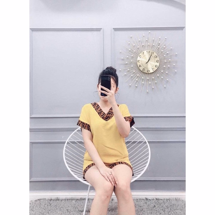 Set Bộ Cotton Đùi Phối Viền Dễ Thương Gk1 - Be Yourself - Ảnh 9