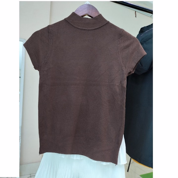 Áo Len Cộc Tay Bo Trơn Classic - Chipxinhxk - Ảnh 10