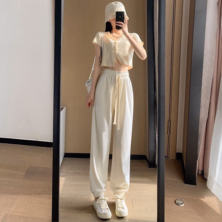 Quần Nhung Tăm Bo Gấu, Chất Liệu Dày Dặn Kiểu Dáng Trẻ Trung Dành Cho Nữ - Diepchi Fashion - Ảnh 9