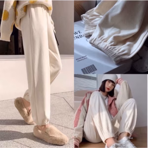 Quần Jogger Nhung 4 Màu Cực Xinh, Kiểu Dáng Thể Thao Dành Cho Bạn Nữ - Chipxinhxk