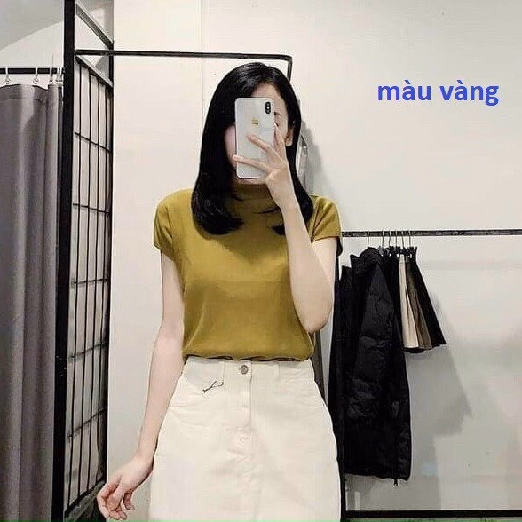 Áo Len Cánh Dơi Cộc Tay Sang Chảnh - Chipxinhxk - Ảnh 9