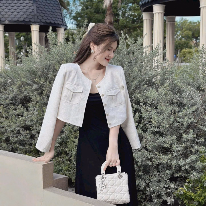 Set Áo Khoác Dạ Linen Kèm Đầm Dài Cotton Lạnh Sh908 - Sam Store - Ảnh 6