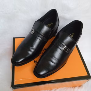 Giày Lười Công Sở Nam, Tăng Chiều Cao 6 Cm , Da Cao Cấp, Đế Khâu Tay – Haanh