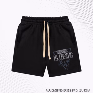 Quần Short Unisex Q012 - Burn Brighter