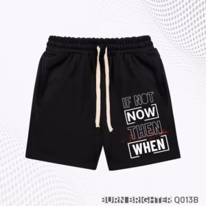 Quần Short Unisex Q013 - Burn Brighter