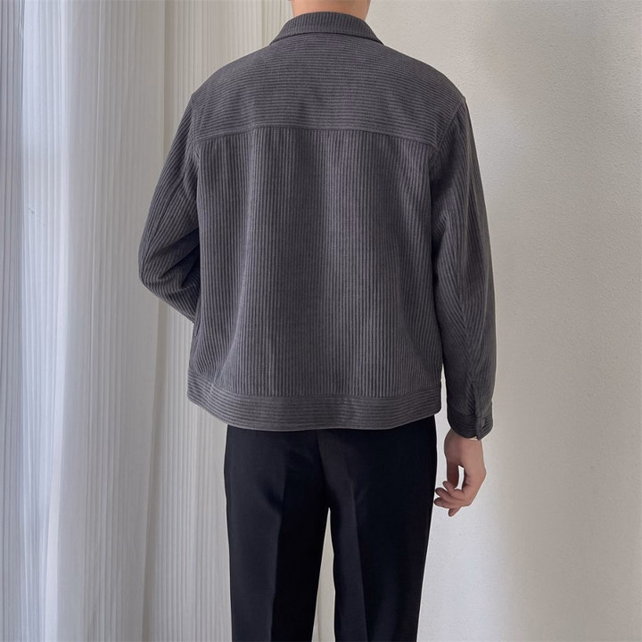 Áo Khoác Nam Nhung Tăm Tuto5 Menswear Kn02 - Túi Hộp, Cúc Bấm,Kiểu Dáng Hàn Quốc,Chất Liệu Cao Cấp Form Rộng Ấm Áp - Tuto5 - Ảnh 10