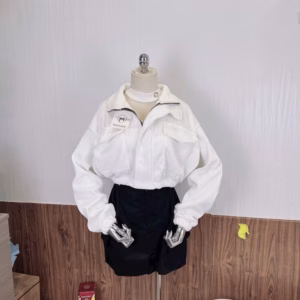 Áo Khoác Nhung Trơn Dày Dặn Phối 2 Túi To Nhiều Màu - Htm Fashion