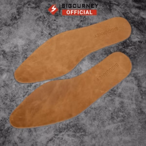 Lót Giày Cao Cấp Bằng Da Thảo Mộc Siêu Mềm Thấm Hút Mồ Hôi Thoáng Khí Thoải Mái Cho Nam - Sigourney