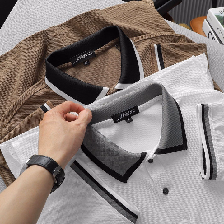 Áo Thun Cổ Bẻ Shark Thun Cotton Lục Giác Cao Cấp, Co Giãn Mềm Mại P206 - Lady'S Passion - Ảnh 6