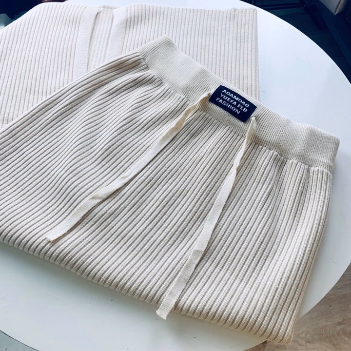 Chân Váy Len Bút Chì Dáng Dài Phối Tag Phong Cách Hàn Quốc Dành Cho Bạn Nữ - Ảnh 8