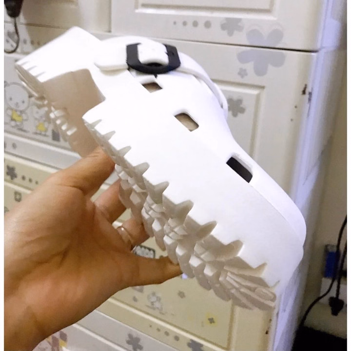 Giày Sục Nữ Đế Răng Cưa Cao 6 Cm, Siêu Nhẹ, Mẫu Hót- Haanh - Ảnh 3