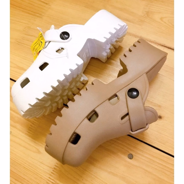 Giày Sục Nữ Đế Răng Cưa Cao 6 Cm, Siêu Nhẹ, Mẫu Hót- Haanh - Ảnh 4