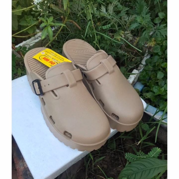 Giày Sục Nữ Đế Răng Cưa Cao 6 Cm, Siêu Nhẹ, Mẫu Hót- Haanh - Ảnh 6