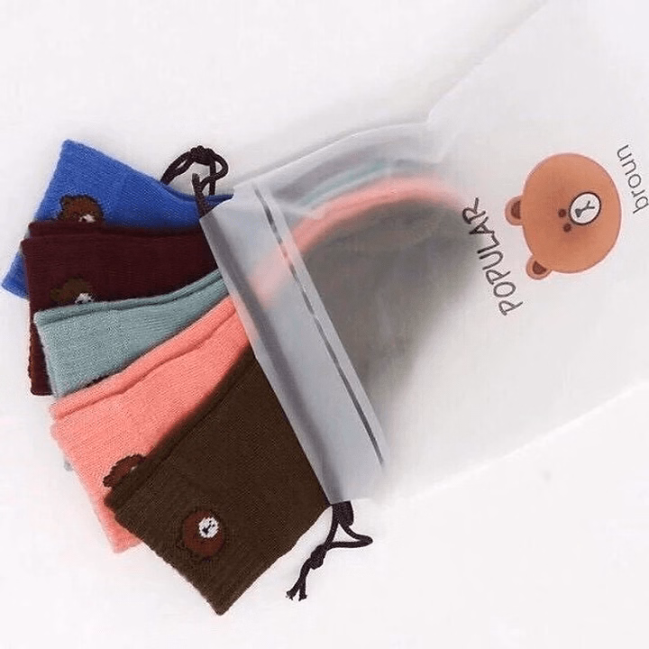 Set 10 Đôi Tất Gấu Trẻ Em Ctb562 - Bechip - Ảnh 7