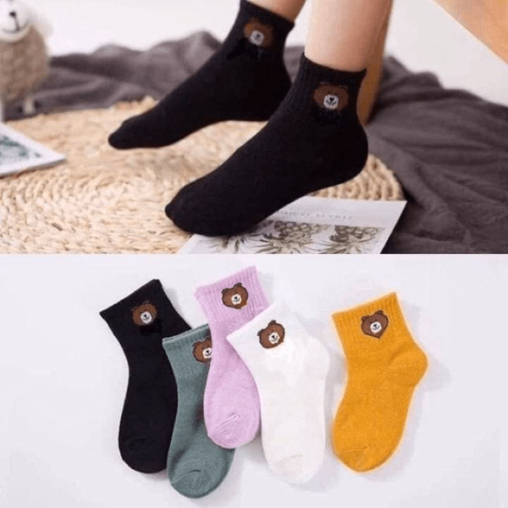 Set 10 Đôi Tất Gấu Trẻ Em Ctb562 - Bechip - Ảnh 4