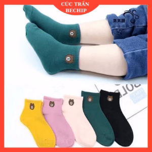 Set 10 Đôi Tất Gấu Trẻ Em Ctb562 - Bechip