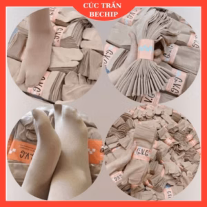 Combo 5, 10 Đôi Tất Chân Xỏ Ngón Chống Nắng Loại 1 Ctb32 - Bechip