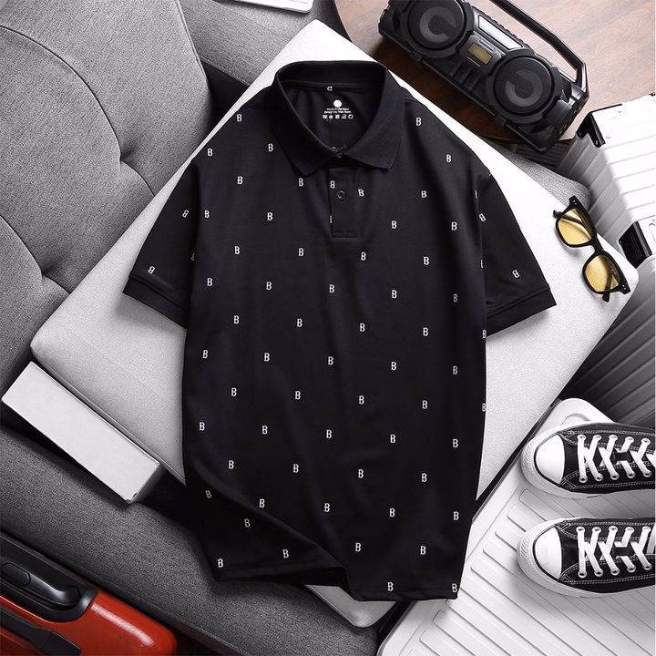 Áo Thun Cá Sấu Thái Co Dãn Thoáng Mát Cao Cấp Dành Cho Nam Ab - Be Yourself - Ảnh 4