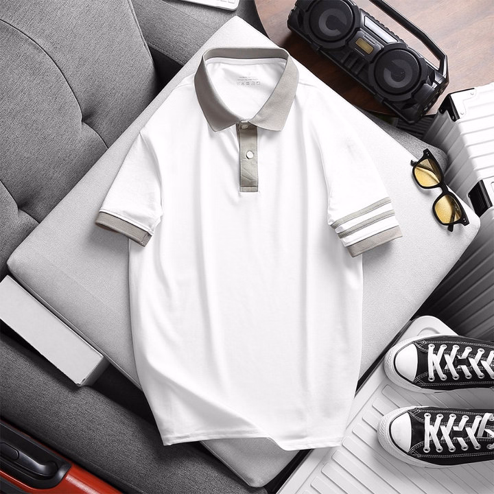 Áo Polo Nam Cá Sấu Đơn Giản Thấm Mồ Hôi Ab - Be Yourself - Ảnh 4