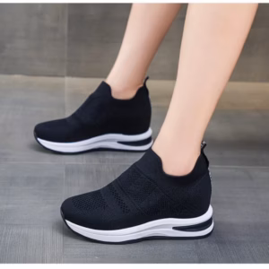 •	Giày Nâng Đế 7 Cm ,Không Dây, Tiện Ích- Haanh