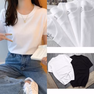 Áo Thun Mỹ Trơn, Tay Lỡ Form Vừa