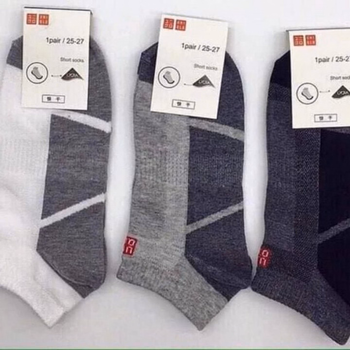 Tất Nam Uni Qlo Cổ Ngắn - Haanh