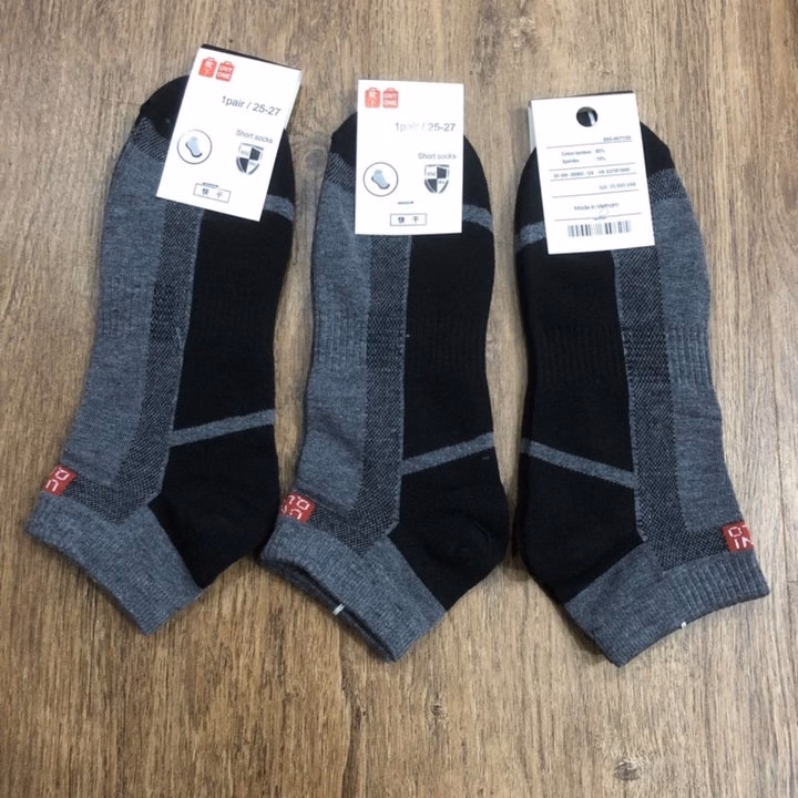 Tất Nam Uni Qlo Cổ Ngắn - Haanh - Ảnh 6