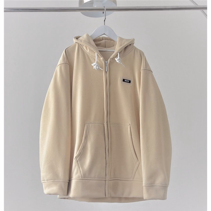 Áo Khoác Nỉ Wzs Thêu Dây Kéo Zip Nam Nữ Unisex Gu071 - Nana House