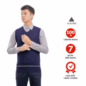 Áo Len Gile Aligro Màu Tím Than Alengl013 - Aligro