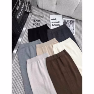 Chân Váy Len Trơn Dáng Dài Kiểu Dáng Quyến Rũ Dành Cho Bạn Nữ - Chipxinhxk