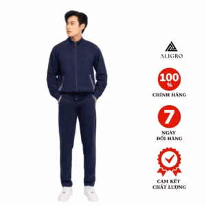 Bộ Nỉ Kéo Khóa Nam Aligro Bn8 - Aligro