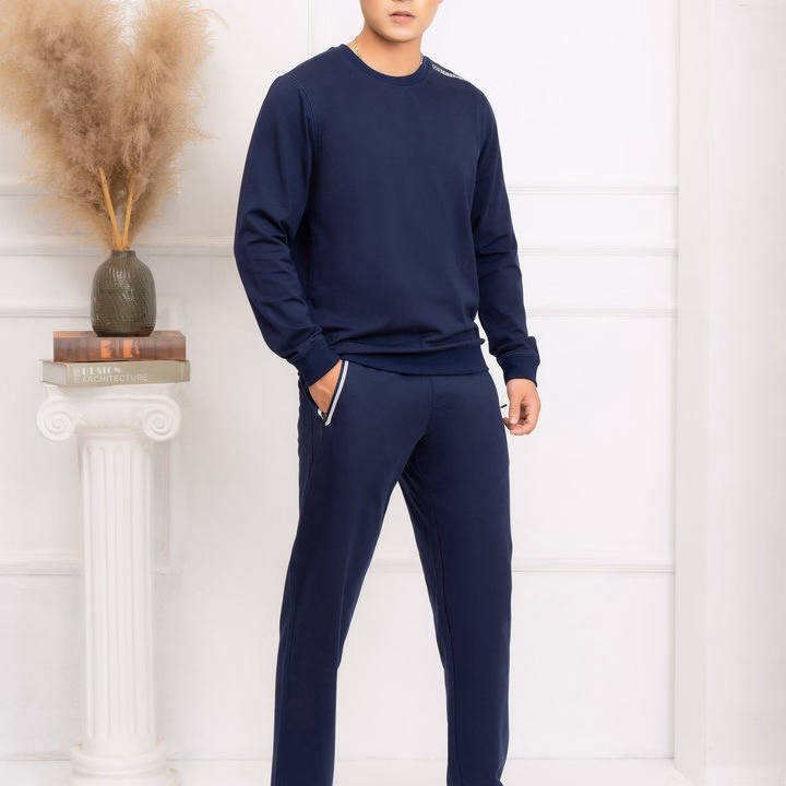 Bộ Nỉ Nam Aligro Màu Xanh Than Bn4 - Aligro - Ảnh 3