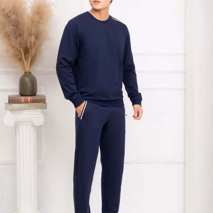 Bộ Nỉ Nam Aligro Màu Xanh Than Bn4 - Aligro - Ảnh 2