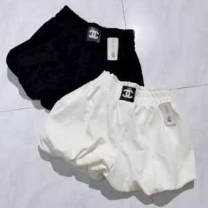 Quần Ống Bí Nhung Thêu Logo - Lê Phương Boutique