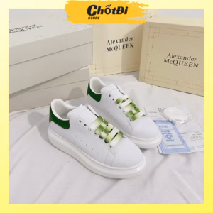 Giày Sneaker Nam Nữ Mc Queen Dây Mix Xanh Trắng Likeauth Cổ Thấp, Thiết Kế Thời Trang Bền Chắc, Êm Chân Khi Vận Động Hg002 - Chốt Đi Store