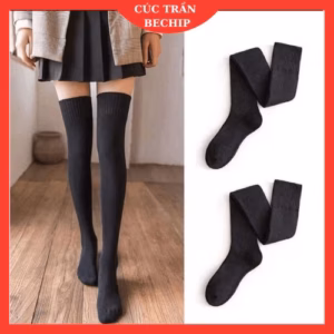 Tất Dài Qua Gối, Tất Bốt Giữ Ấm Mùa Đông Ctb85 - Bechip
