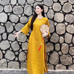 Set Bộ Áo Dài Cách Tân Gấm Kèm Quần Lụa Bt1255- Nana House