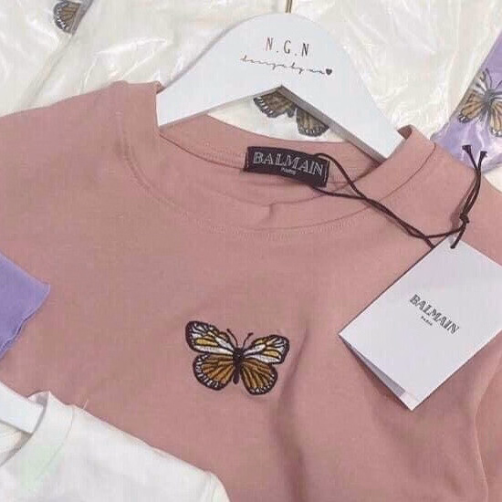 Sale Sốc 50% Áo Croptop Họa Tiết Bướm - Lê Phương Boutique - Ảnh 2