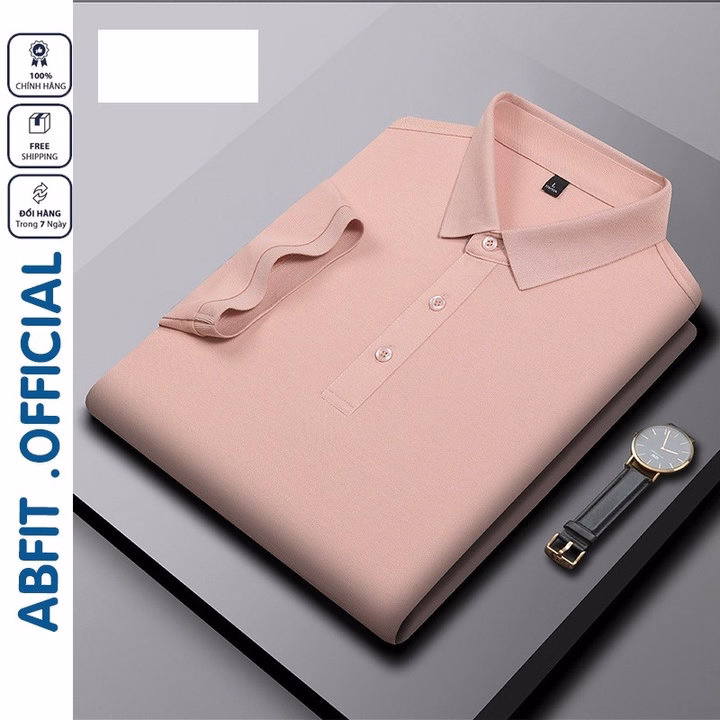 Áo Polo Nam Nữ Ab Cổ Bẻ Thun Cá Sấu Thái Co Dãn Thoáng Mát Cao Cấp - Be Yourself - Ảnh 5