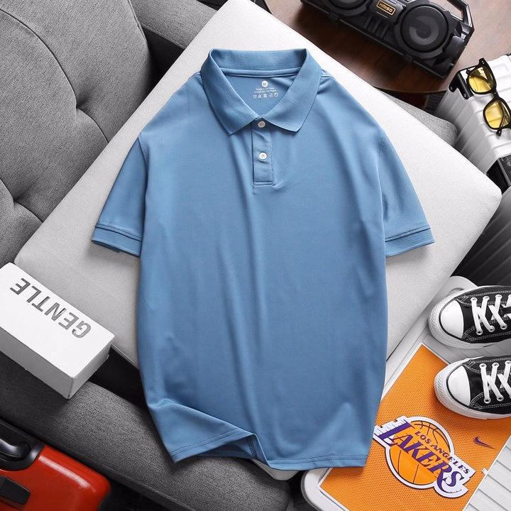 Áo Polo Nam Nữ Ab Cổ Bẻ Thun Cá Sấu Thái Co Dãn Thoáng Mát Cao Cấp - Be Yourself - Ảnh 2