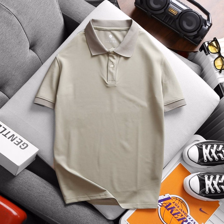 Áo Polo Nam Nữ Ab Cổ Bẻ Thun Cá Sấu Thái Co Dãn Thoáng Mát Cao Cấp - Be Yourself - Ảnh 9