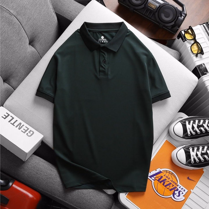 Áo Polo Nam Nữ Ab Cổ Bẻ Thun Cá Sấu Thái Co Dãn Thoáng Mát Cao Cấp - Be Yourself - Ảnh 11