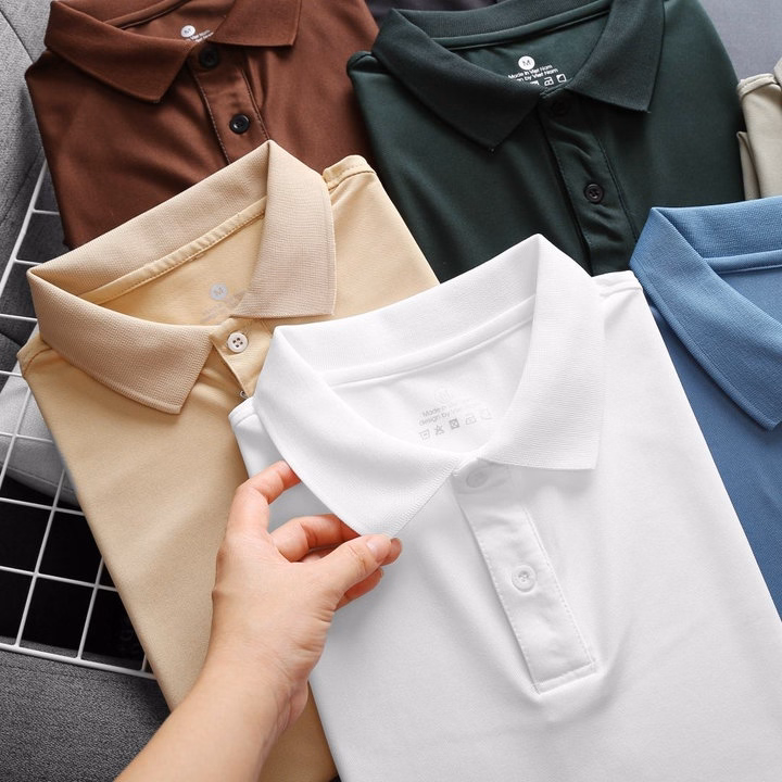 Áo Polo Nam Nữ Ab Cổ Bẻ Thun Cá Sấu Thái Co Dãn Thoáng Mát Cao Cấp - Be Yourself - Ảnh 13