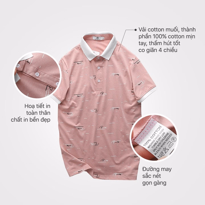 Áo Thun Cổ Bẻ Thiết Kế Cao Cấp Pack P - Thời Trang Hc - Ảnh 7