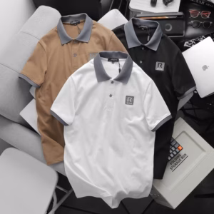 Áo Thun Cổ Bẻ Thiết Kế Cao Cấp Polo Men R - Thời Trang Hc