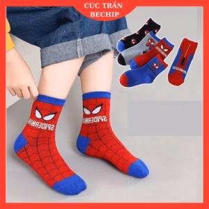 Set 10 Đôi Tất Siêu Nhân Cho Bé Ctb602 - Bechip