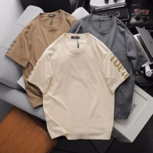 Áo Thun Oversize Idea 100% Cotton Dệt Gân Nhỏ, Thấm Hút Tốt, Co Giãn Mềm Mại P213 - Lady'S Passion