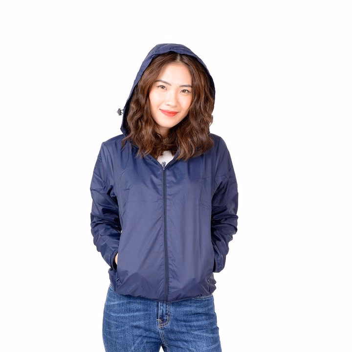 Áo Khoác Gió Lót Lưới 2 Lớp Tặng Kèm Túi Đựng Tiện Lợi Dành Cho Bạn Nữ - Chipxinhxk - Ảnh 4