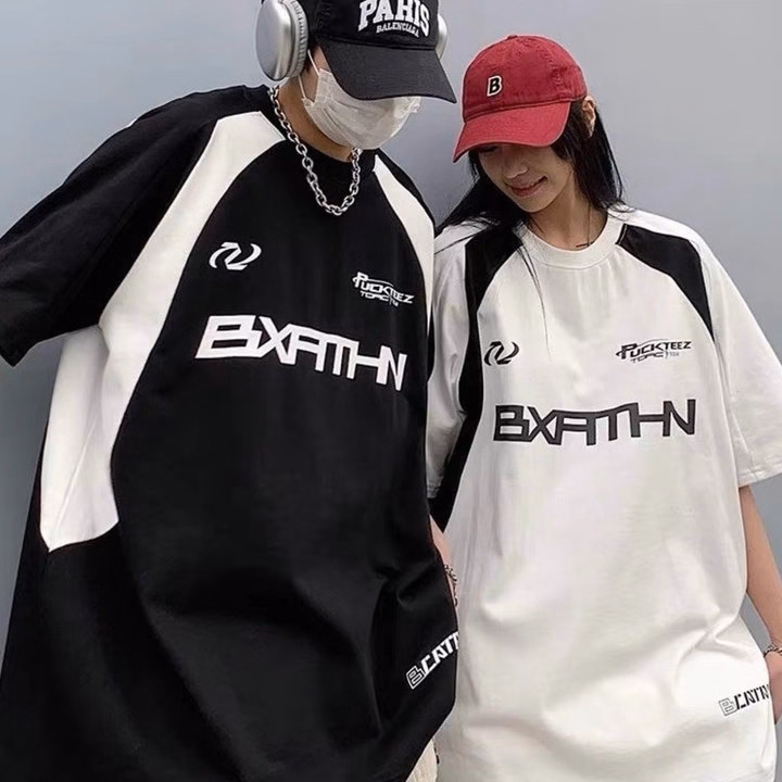 Áo Phông Nam Nữ Cổ Tròn Bxamhn - Ảnh 2